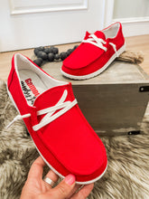 The Game Day Sneaker {Red}
