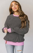 First Kiss University Pullover Sweatshirt {Ampersand}