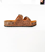 Morgana Western Sandal in Tan