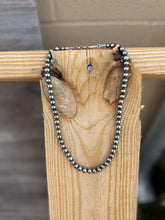 Pick your Size & Length - Silver Beads Necklace