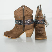 Stash Bootie in Taupe