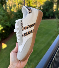 Stockholm Sneaker in White Leopard