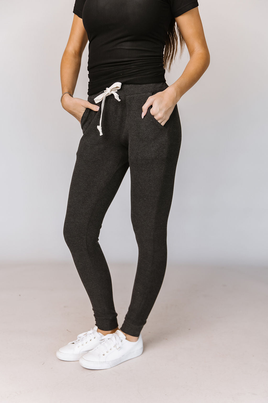 Performance Fleece Joggers- Stone