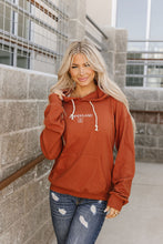 Performance Fleece University Hoodie - Burnt Orange