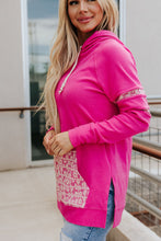 Sideslit Hoodie - Made For You - Pink