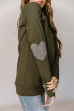 Sidezip Pullover Sweatshirt- Follow Your Heart