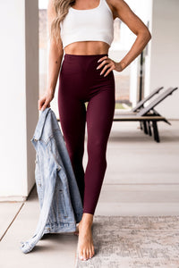 Game Changers Leggings 27" Wine