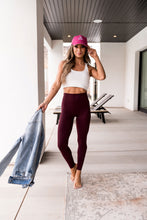 Game Changers Leggings 27" Wine