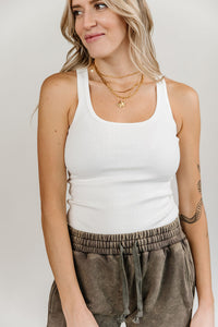 Most Wanted Tank - White