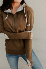 HalfZip Sweatshirt- Love Lines