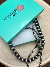 Western Faux Sterling Pearl Necklace Set - 18, 22 and 26 inch set