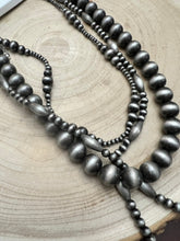 Western Faux Sterling Pearl Necklace Set - 18, 22 and 26 inch set