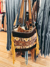 Navajo Leather & Hide Crossbody Bag