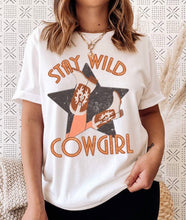 Stay Wild Cowgirl Tee {White}