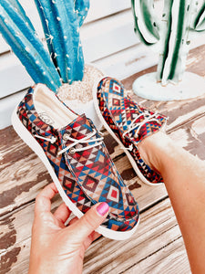 The Wanda Sneaker {Fall Aztec}