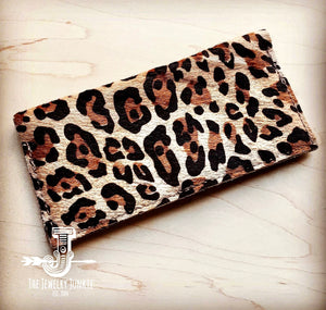 Leopard Hair-On Wallet