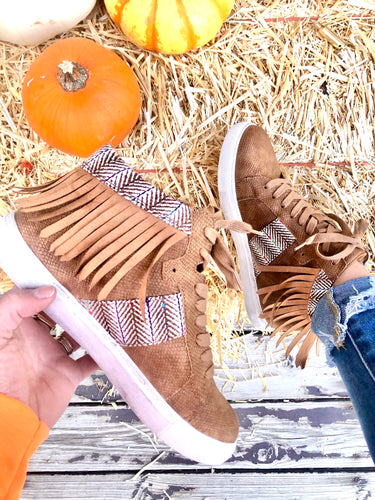 Slinky Fringe Sneakers {Coconuts by Matisse}