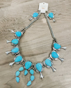 Turquoise Squash Necklace