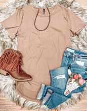 Solid Choice Tee {Taupe}
