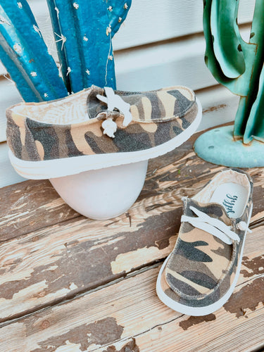 Camo Kids Sneaker by Gypsy Jazz