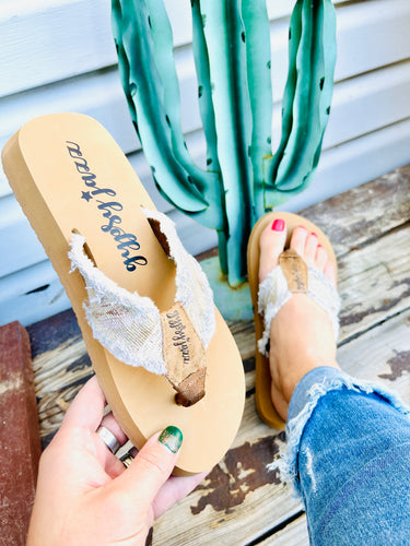 The Encore Flip Flop by Gypsy Jazz {Tan Aztec}