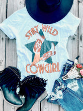 Stay Wild Cowgirl Tee {White}