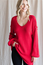 The Kendyl Sweater {Red}