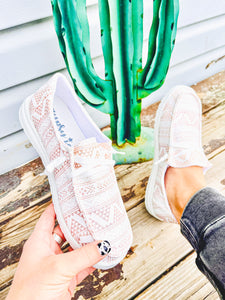 The Sparkle Aztec Sneaker by Gypsy Jazz {Pink}