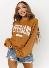 Ampersand University Pullover Sweatshirt {Camel}