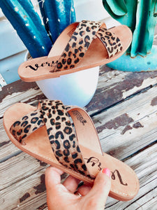 The Seaside Sandal by Very G {Leopard}