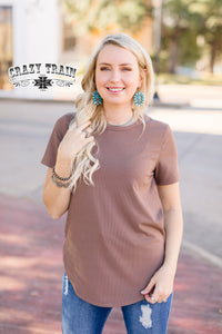 Solid Choice Tee {Taupe}