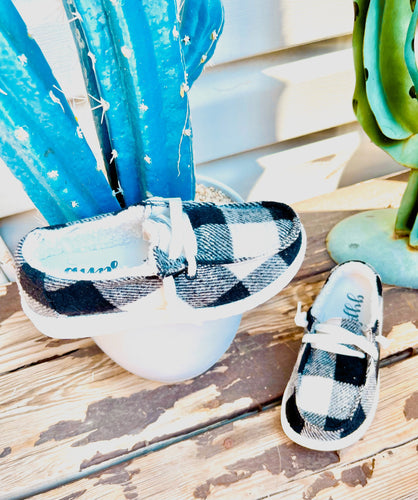 The Lumberjack Kids Sneaker by Gypsy Jazz {White}