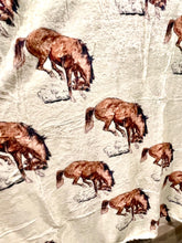 Wild Horses Plush Blanket