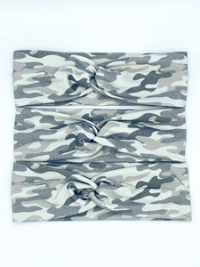 Camo Headbands With A Twist